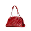 Secondhand Chanel Large Glazed Calfskin Mademoiselle Bowling Bag