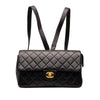 Chanel Medium Quilted Lambskin Flap Backpack Secondhand