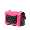 Chanel Mini Rectangular Classic Bicolor Patent Single Flap Secondhand