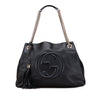 Gucci Medium Leather Soho Chain Tote Secondhand