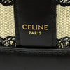 Celine Small Triomphe Embroidered Canvas Bucket Bag Secondhand