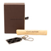 Louis Vuitton Brass Damier Porte Cles Address Bag Charm and Key Holder Secondhand