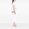 Fendi Sarah Coleman Micro FF Embossed Calfskin Fish Eye Vertigo Wallet On Chain Secondhand