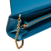 Fendi Sarah Coleman Micro FF Embossed Calfskin Fish Eye Vertigo Wallet On Chain Secondhand