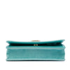 Chanel Quilted Velvet Boy Wallet On Chain Secondhand