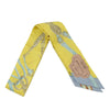 Hermès Brides de Gala Applique Pique Silk Twilly Scarf Secondhand