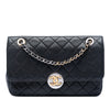 Chanel Quilted Lambskin Turn and Lock Flap Secondhand
