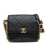 Chanel Small Quilted Calfskin Framing Chain Flap Secondhand