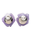 Chanel Resin Camellia Earrings Secondhand