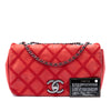 Chanel Small Nubuck Diamond Stitch Chain Flap Secondhand