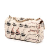 Chanel Small Quilted Nylon Printed Rue Cambon Flap Secondhand