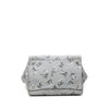 Secondhand Prada Saffiano Floral Twin Pocket Satchel