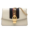 Gucci Super Mini Leather Sylvie Chain Crossbody Secondhand