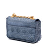 Dior Small Denim Cannage Caro Bag Secondhand