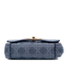 Dior Small Denim Cannage Caro Bag Secondhand
