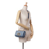 Dior Small Denim Cannage Caro Bag Secondhand