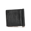 Secondhand Saint Laurent Croc Embossed Leather Bifold Money Clip