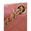 Chanel Mini Square Quilted Metallic Lambskin Precious Jewel Single Flap Secondhand