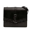 Saint Laurent Medium Studded Calfskin Monogram Sulpice Crossbody Secondhand