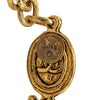 Secondhand Chanel Gold Plated CC Medallion Link Necklace