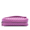Bottega Veneta Mini Nappa Intrecciato Expandable Chain Flap Crossbody Secondhand