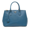 Prada Medium Saffiano Lux Galleria Double Zip Satchel Secondhand