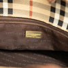 Burberry Haymarket Check Coated Canvas Tote Secondhand