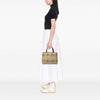 Burberry Haymarket Check Coated Canvas Tote Secondhand