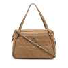 Chanel Quilted Iridescent Calfskin Relax CC Satchel Secondhand