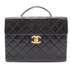 Chanel CC Quilted Lambskin Flap Briefcase Secondhand