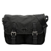 Prada Tessuto Double Buckle Messenger Bag Secondhand