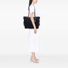 Prada Saffiano Trimmed Tessuto Tote Secondhand