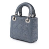 Secondhand Dior Mini Iridescent Lambskin Cannage Lady Dior
