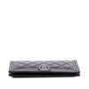 Chanel Quilted Patent Boy Long Wallet Secondhand