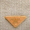 Prada Raffia Lino Fringe Shopping Tote Secondhand