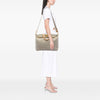 Prada Raffia Lino Fringe Shopping Tote Secondhand