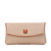 Celine Macadam Coated Canvas Clutch Secondhand