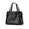 Ferragamo Leather Double Gancini Side Buckle Satchel Secondhand
