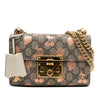 Gucci Small GG Supreme Berry Padlock Crossbody Secondhand