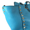 Valentino Small Grained Calfskin Rockstud Trapeze Satchel Secondhand