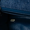 Chanel Mini Rectangular Classic Denim Braided Single Flap Secondhand