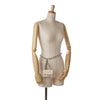 Secondhand Chanel Mini Chevron Lambskin Card Holder Chain Belt Bag