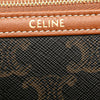 Celine Triomphe Coated Canvas Clutch On Chain Secondhand