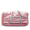 Fendi Lamé Leather Mia Chain Pochette Secondhand