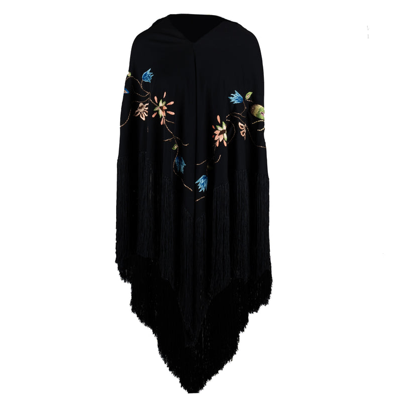 Secondhand Collection Privée Embroidered Poncho