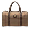 Burberry Vintage Check Canvas Boston Bag Secondhand