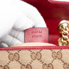Gucci Small GG Marmont Matelasse Diagonal GG Canvas and Leather Shoulder Bag Secondhand