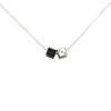 Secondhand Louis Vuitton Silver Plated Enamel Game On Dice Pendant Necklace