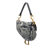 Dior Canvas Reverse Embroidered Toile De Jouy Saddle Bag Secondhand