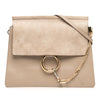 Chloé Medium Calfskin and Suede Faye Crossbody Secondhand